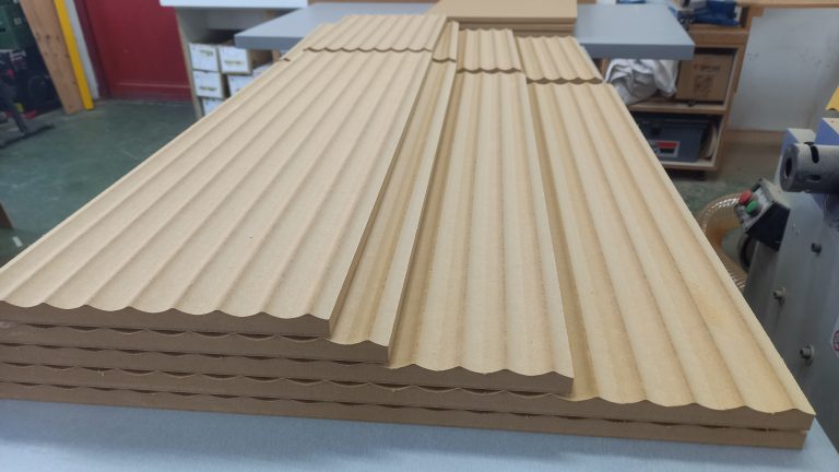 Mélymarható, egyoldalt laminált MDF