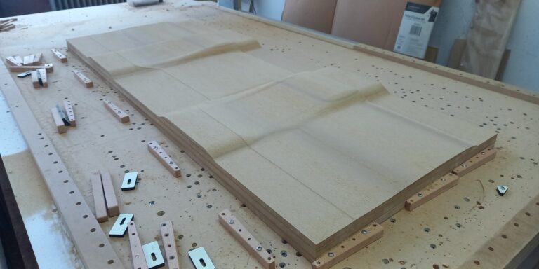 3D sablonkészítés MDF-ből